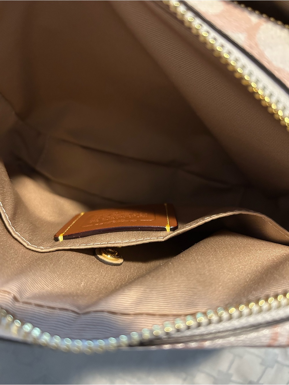 Coach Outlet Mini Carey Crossbody Bag In Signature Canvas - Picture 6 of 6